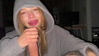 Russian Blonde Gets Picked Up And Fucked Raw Style On Camera